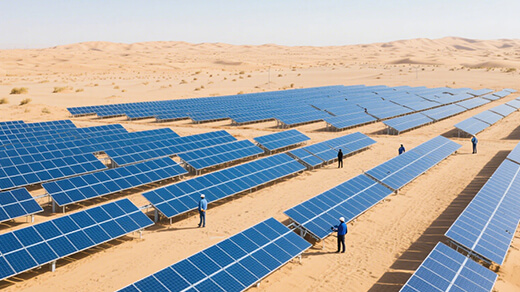 大型地面光伏电站