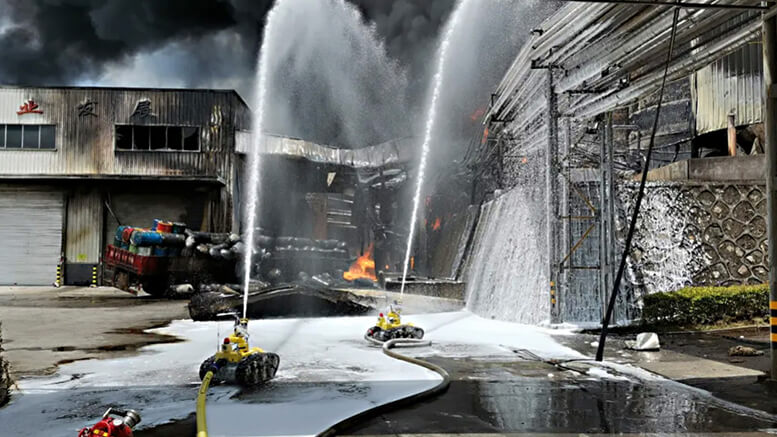 某厂房灭火救援